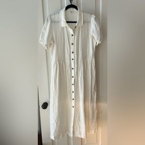Aritzia Wilfred 100% linen dress